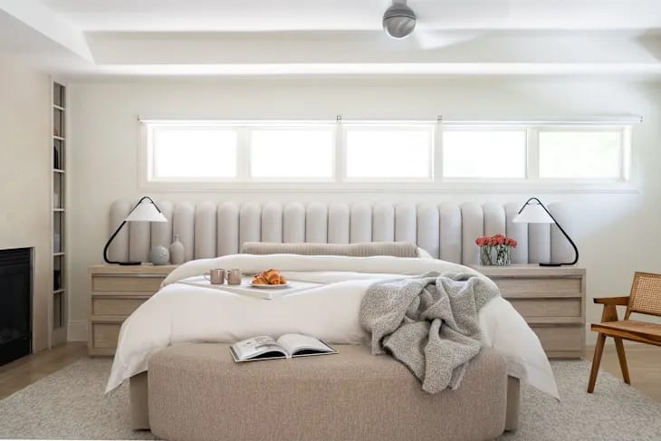 Chambre blanche, linge hôtelier